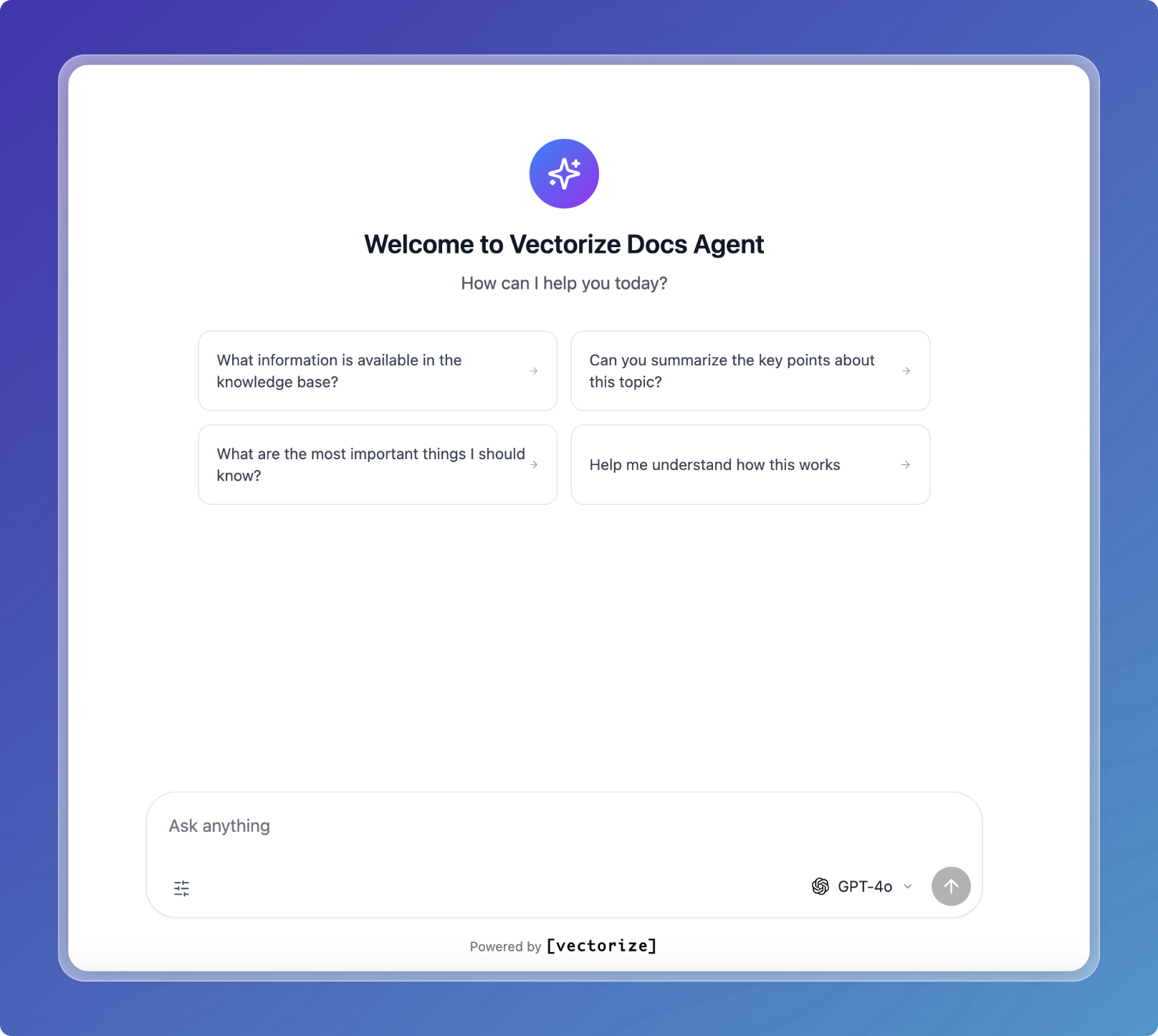 Chat Interface