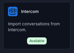 Select Intercom Connector