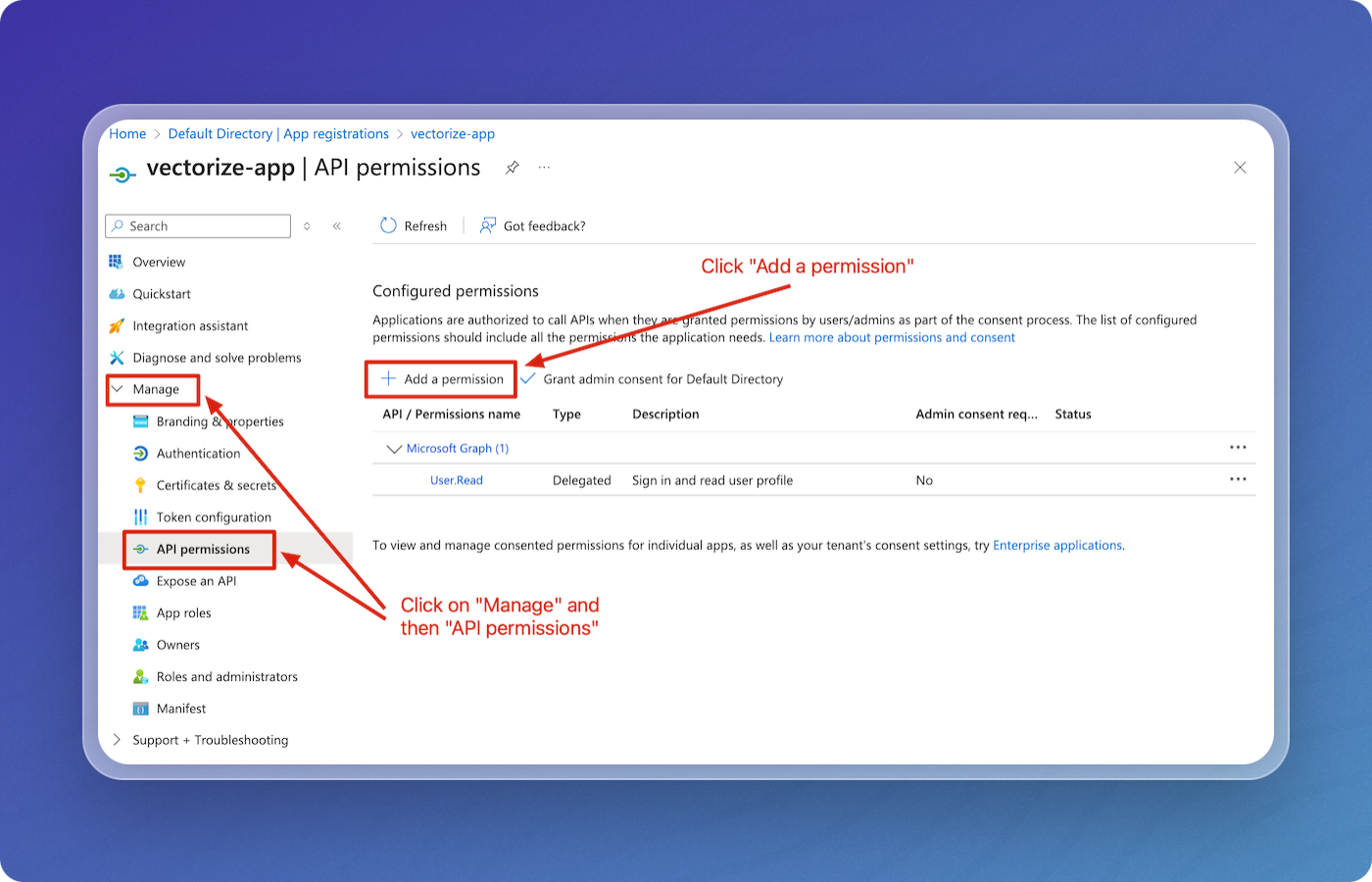 Add Permission