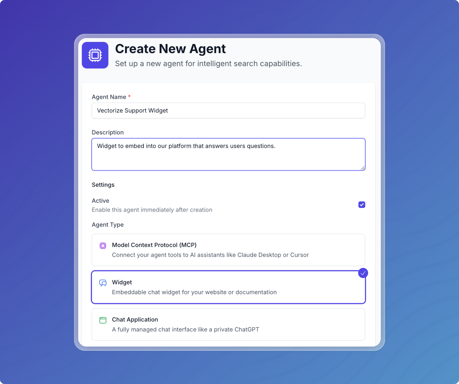 Agent Basic Info