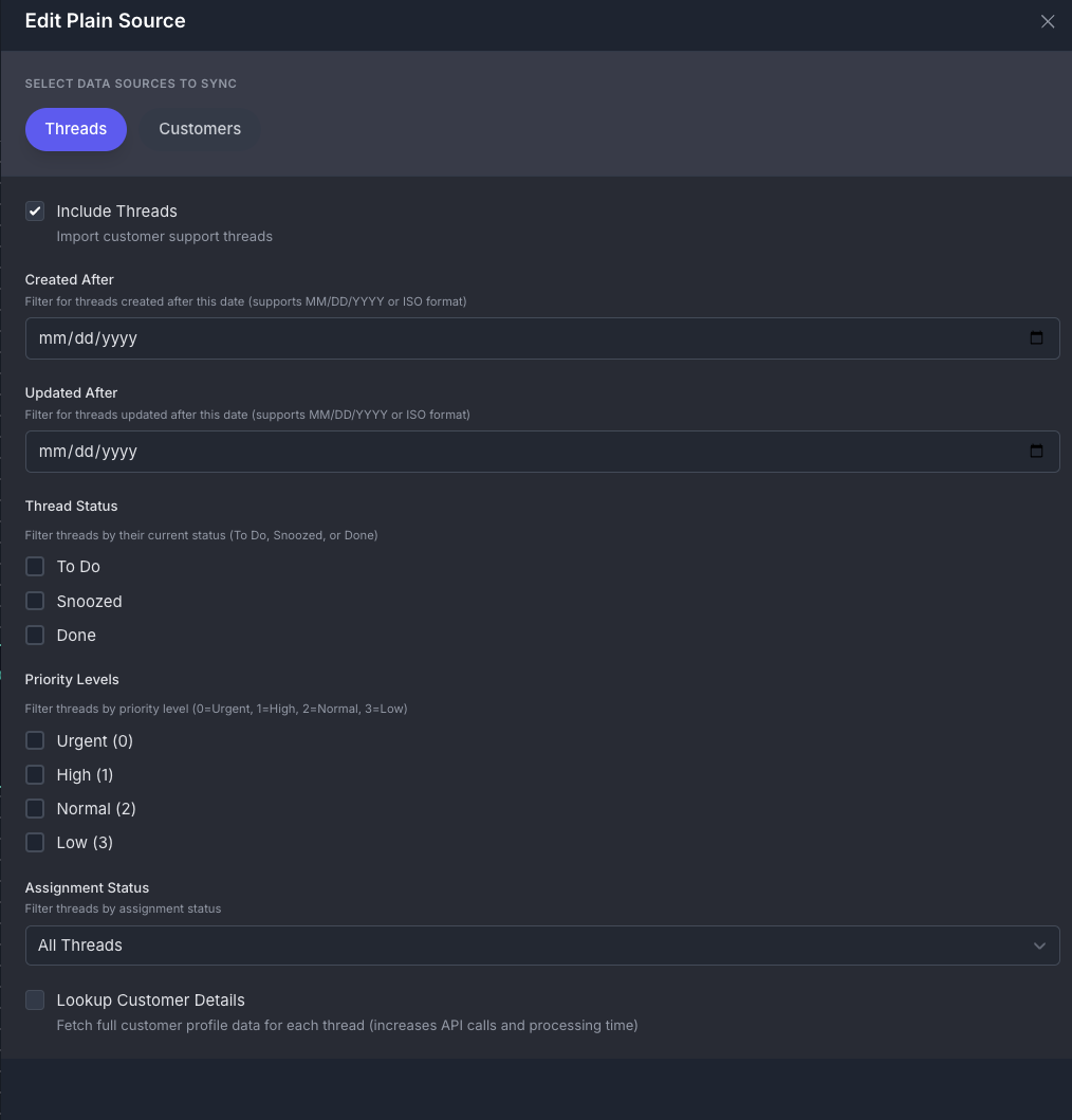 Configuring Plain for Pipeline