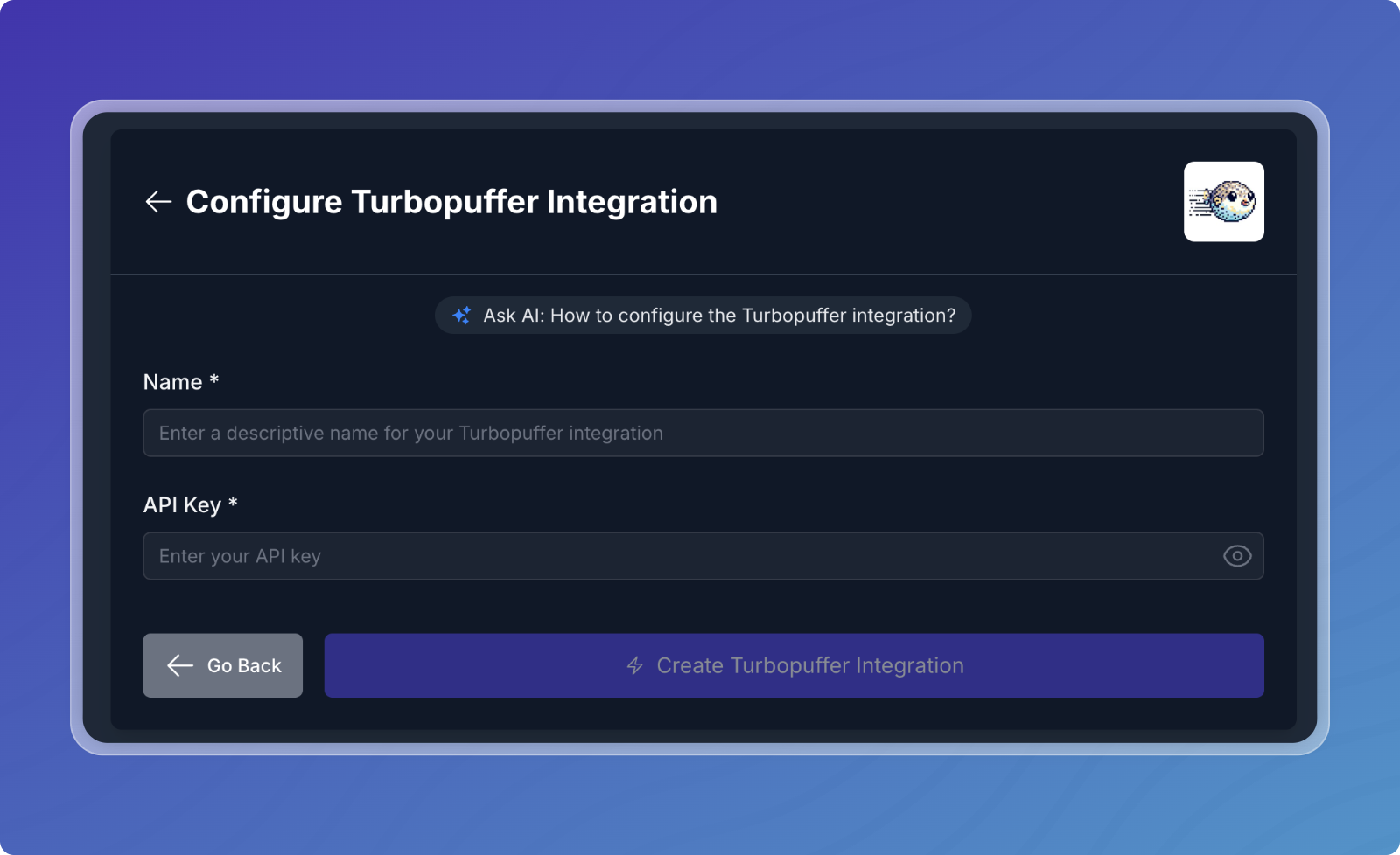 Create Turbopuffer Integration