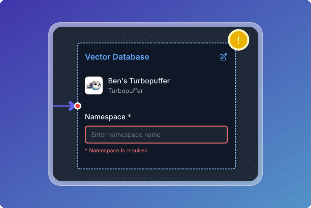Configure Turbopuffer Namespace